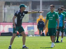 Diego Martín Cocca sostuvo su primera práctica como entrenador de la Selección Mexicana. IMAGO7Rafael Vadillo