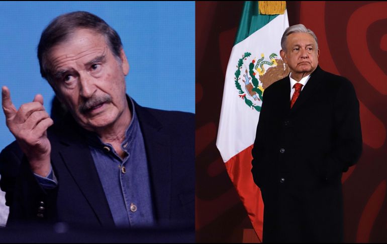 Desde el fin de semana pasada en la marcha de defensa del INE en CDMX, Vicente Fox ha estado arremetiendo contra el mandatario federal. NTX / SUN