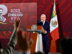 Andrés Manuel López Obrador llamó a los ministros a poner el ejemplo ante la ciudadanía. EL UNIVERSAL