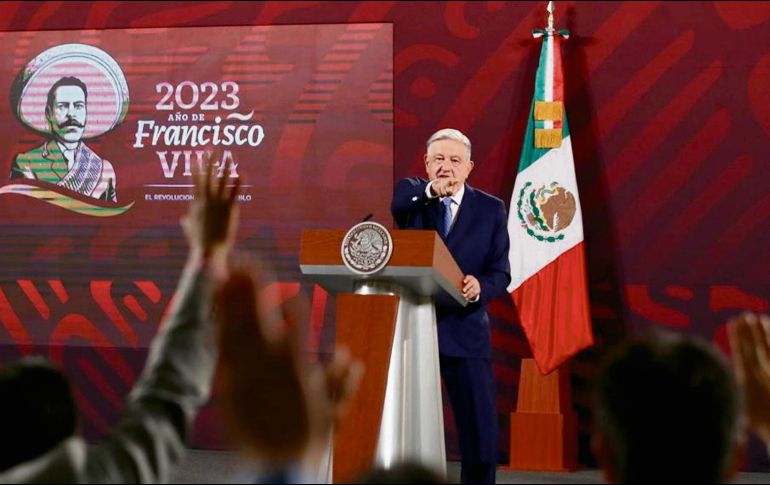 Andrés Manuel López Obrador llamó a los ministros a poner el ejemplo ante la ciudadanía. EL UNIVERSAL