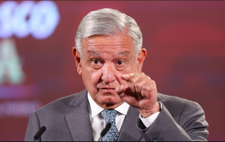 El Presidente López Obrador ha sido cuestionado por el actuar del Ejército y la violencia en Tamaulipas. EFE / I. Esquivel