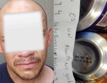 El hombre que intentó asaltar una tienda con un mensaje amenazante fue detenido. ESPECIAL