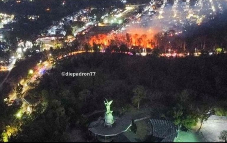 A pesar de los esfuerzos no se ha controlado el fuego. ESPECIAL