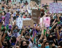 Este miércoles 8 de marzo habrá tres manifestaciones en Guadalajara en el Día de la Mujer. EL INFORMADOR/ARCHIVO