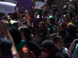 Cada 8 de marzo, miles de mujeres salen a las calles para protestar contra la violencia de género. EL INFORMADOR / ARCHIVO