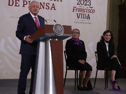 López Obrador habló sobre el caso de Pedro Carrizales en su conferencia de este miércoles. SUN/B. Fregoso