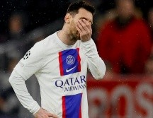 En esta ocasión Messi no pudo guiar a su equipo a la victoria. EFE/ Ronald Wittek