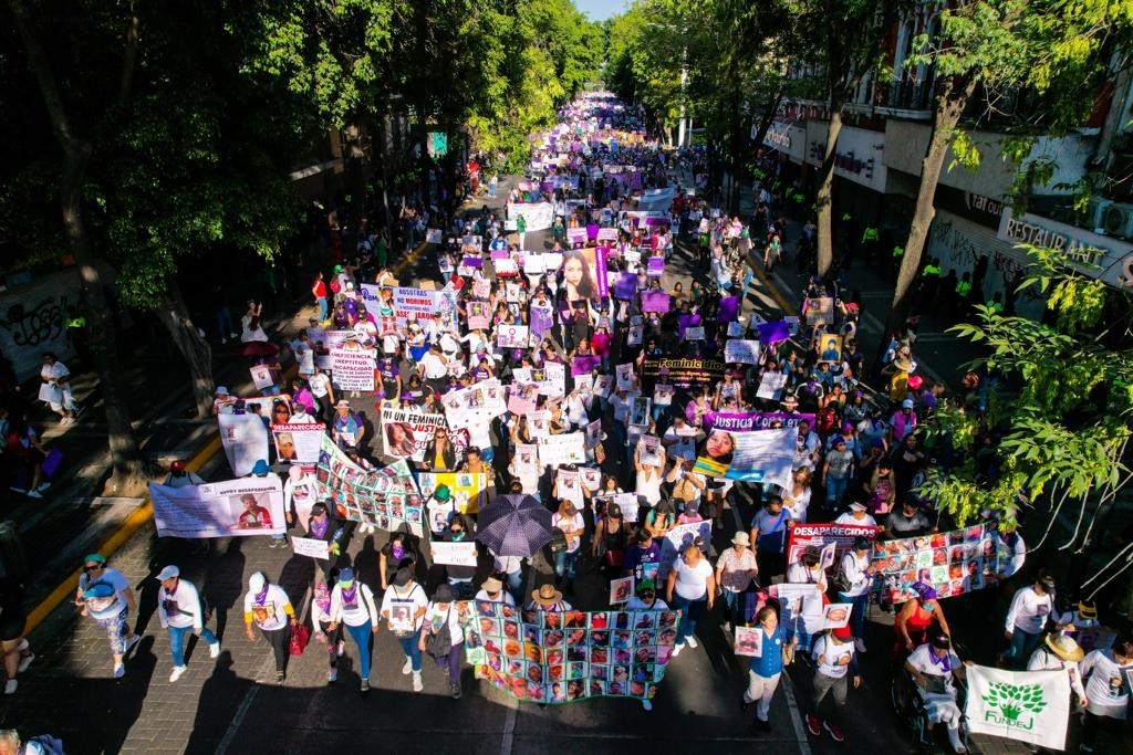 Día de la Mujer 2023: Estas son las imágenes del 8M en Guadalajara ...
