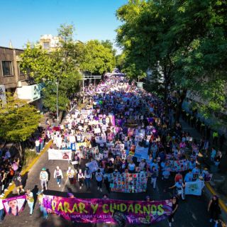 Estas son las imágenes del 8M en Guadalajara (FOTOS Y VIDEO)