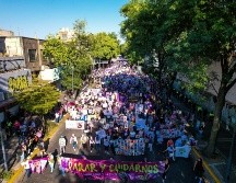 Este miércoles 8 de marzo de 2023, Día Internacional de la Mujer, movimientos feministas de la Zona Metropolitana de Guadalajara han salido a las calles por la lucha de las mujeres y la igualdad frente a los hombres. EL INFORMADOR / A. Navarro