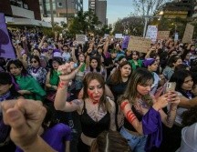 Más de 70 mil mujeres acudieron a las marchas en Guadalajara. EL INFORMADOR/ CARLOS ZEPEDA