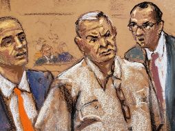 Cristina Pereyra subió al estrado como la única testigo de descargo en contra de García Luna. EFE/ARCHIVO