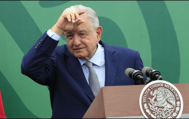 López Obrador informó que pasó por el túnel del 