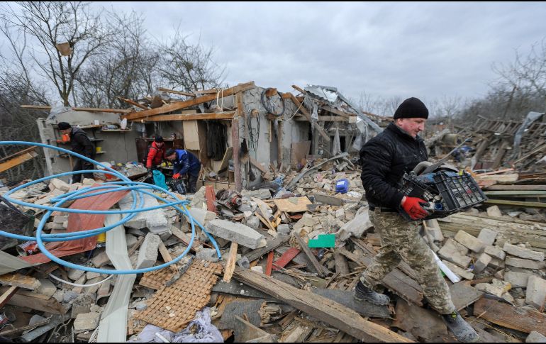 Los ataques fueron en represalia por una reciente incursión en la región de Bryansk. EFE/M. TYS