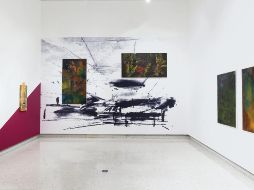 “La vida del color” de Francisco Medina está compuesta por 90 piezas de arte abstracto. CORTESÍA