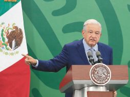 Andrés Manuel López Obrador, mandatario mexicano, señala que en Estados Unidos vive un “problema grave de descomposición social”. EFE