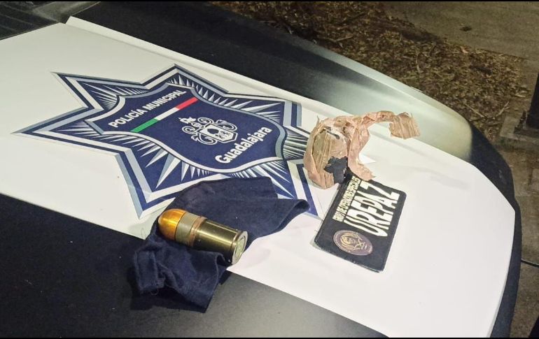 El detenido dijo llamarse Luis David 