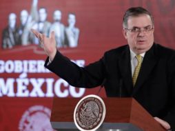 Marcelo Ebrard publicó en redes sociales un artículo donde responde al exfiscal de EU, William Barr. SUN