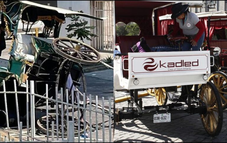 Guadalajara pretende que todas las calandrias sean eléctricas para no usar caballos para ese fin. ESPECIAL