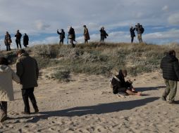 Este sábado se concentraron miles de manifestantes cerca del lugar del naufragio en Cutro, en la provincia de Crotona. AFP