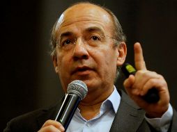 Felipe Calderón criticó el actuar de la Fiscalía estadounidense, que armó el caso contra García Luna basándose sólo en testimonios, sin presentar pruebas físicas. EFE/ARCHIVO