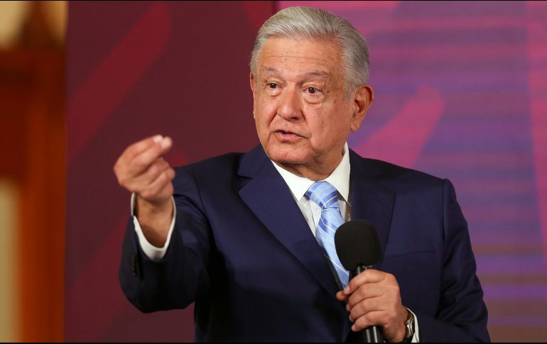 De nueva cuenta, López Obrador criticó la administración calderonista. EFE/I. Esquivel