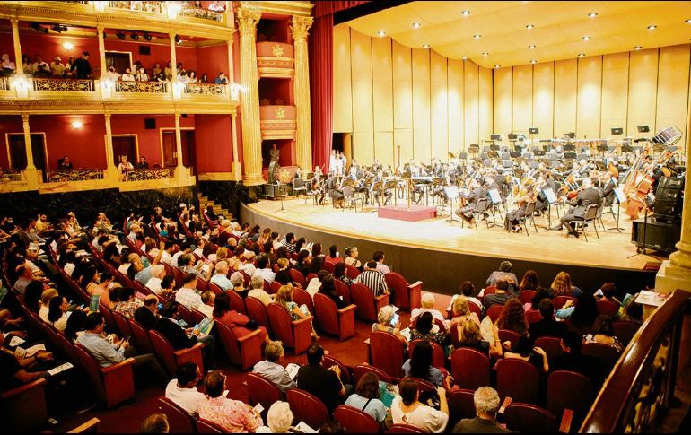 El sexto programa de la OFJ tendrá como sede el Teatro Degollado. EL INFORMADOR/ Archivo