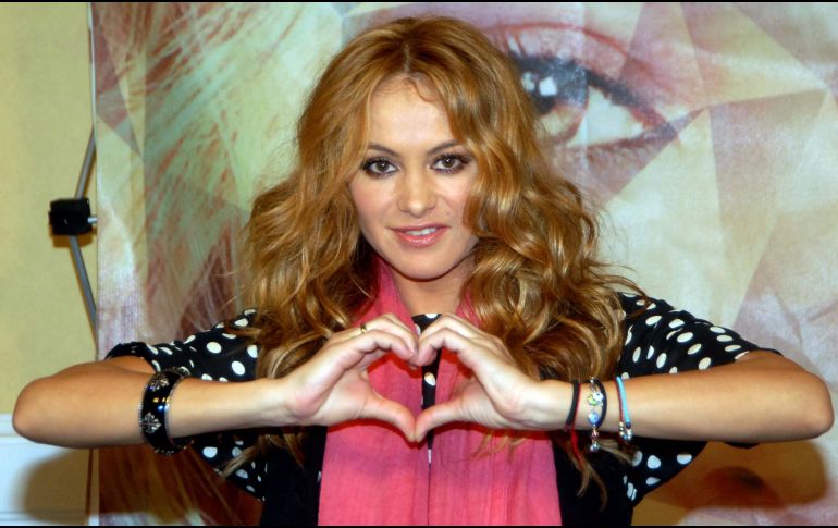 La ''chica dorada'' fue cuestionada sobre la ruptura entre Andrea Legarreta y Erick Rubín. NOTIMEX / ARCHIVO