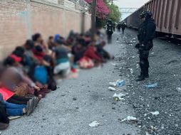 El INM aseguró que ninguno de los migrantes extranjeros rescatados e identificados registra lesiones. ESPECIAL/INM