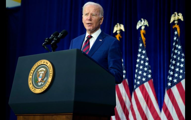 El presidente Joe Biden anunció nuevas medidas sobre el control de armas. AP