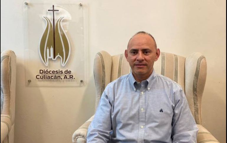Esteban Robles Sánchez, vocero de la Diócesis de Culiacán. SUN