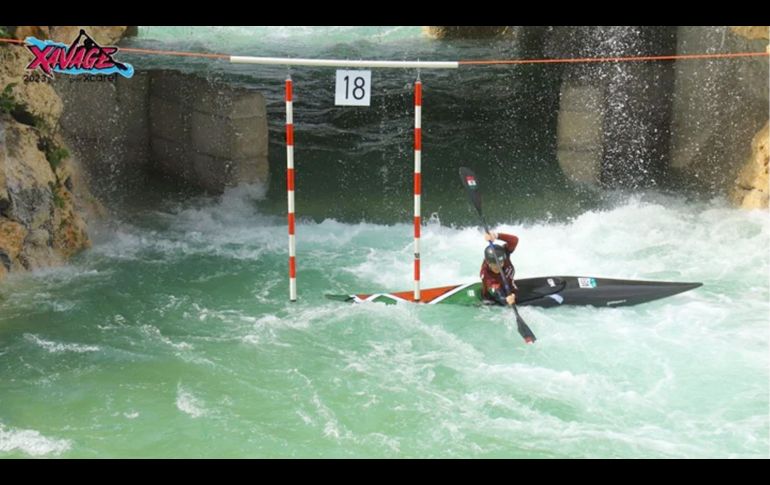 Xavage, el reconocido parque de aventura familiar fue la sede del primer campeonato Nacional de Kayak en Cancún, por ser el lugar idóneo que alberga al único río artificial de rafting en Cancún. CORTESÍA
