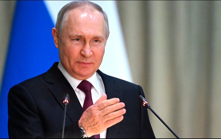 El presidente ruso Vladímir Putin denunció que en los últimos años contra Rusia se ha desatado una 