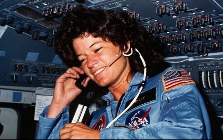 Sally Ride fue la primera mujer estadounidense en viajar al espacio. GETTY IMAGES