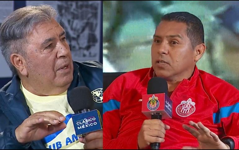 Carlos Reinoso y Ramoncito Morales hablaron largo y tendido respecto al Clásico Nacional. ESPECIAL