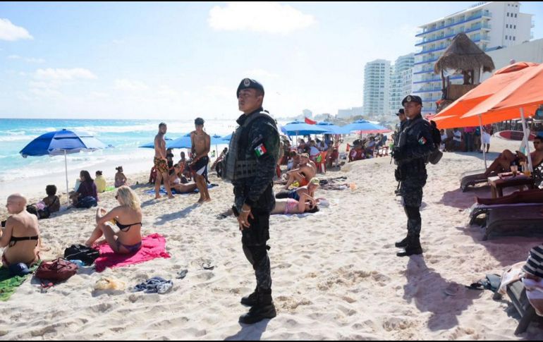 El Departamento de Estado pide tener precaución en varios destinos turísticos del Caribe que se han visto afectados por la violencia de los cárteles del narcotráfico. ARCHIVO