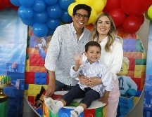 Carlos Andrés Melis Camacho, Carlos Andrés Melis Núñez y Marcela Núñez Alcalá. GENTE BIEN JALISCO/Claudio Jimeno