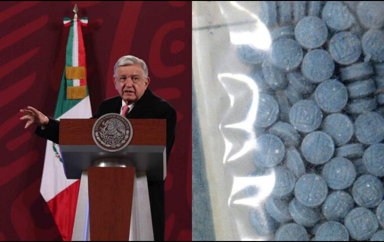 El Presidente AMLO pretende prohibir a importación de fentanilo en México. ARCHIVO