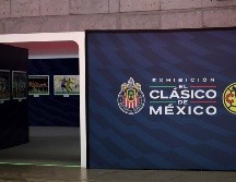 La exhibición “El Clásico de México” estará abierta al público en general hasta el día viernes. ESPECIAL/Chivas
