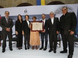 El Congreso de Jalisco entregó el reconocimiento post mortem al presbítero José Rosario Ramírez Mercado (Padre Chayo). ESPECIAL