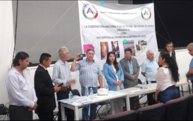 Este miércoles se llevó a cabo el foro denominado “Encuentros al futuro en la defensa del agua”. EL INFORMADOR/ P. MENDOZA