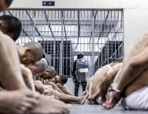 Ayer 2 mil pandilleros más entraron al Centro de Confinamiento del Terrorismo. XINHUA/Presidencia de El Salvador