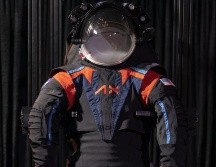 El traje prototipo Axiom fue revelado el miércoles. Se espera que el modelo definitivo sea blanco. AXIOM SPACE