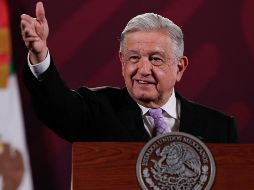 López Obrador denunció que el Inai ocultó la lista de los empresarios que no pagaban impuestos durante el sexenio del expresidente Vicente Fox. SUN/D. Sánchez