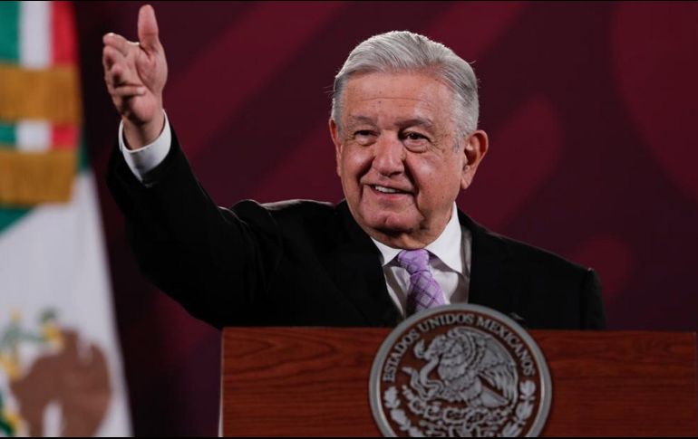 López Obrador denunció que el Inai ocultó la lista de los empresarios que no pagaban impuestos durante el sexenio del expresidente Vicente Fox. SUN/D. Sánchez