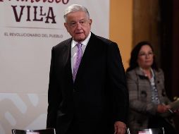 López Obrador reprochó que Estados Unidos que cargue toda la culpa del tráfico de fentanilo sobre México. SUN/D. Sánchez