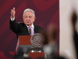 E Presidente López Obrador ha mencionado que la droga viene de Asia y en México se troquela y envasa para su traslado a estados Unidos. EFE/I. Esquivel