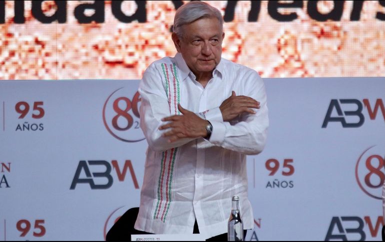 La afirmación del presidente Andrés Manuel López Obrador corona una semana de declaraciones provocadoras sobre la crisis del fentanilo. EFE / L. Hernández