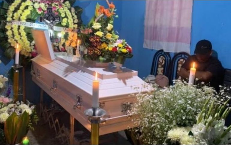 Funeral de Normal Lizbeth, la niña de 14 años que murió tras ser golpeada. ESPECIAL