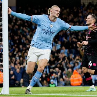 Haaland sigue en plan grande; el City elimina al Burnley en Copa